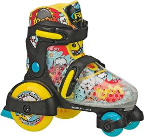 img 3 attached to 🛼 Fun Jr Adjustable Roller Skate for Boys - Fun Roll