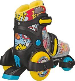 img 2 attached to 🛼 Fun Jr Adjustable Roller Skate for Boys - Fun Roll