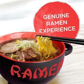 img 1 attached to Exquisite Ceramic Ramen Bowl: Explore the World Market Collection