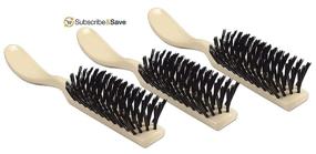 img 3 attached to Dukal Hairbrush Hairbrushes Maintenance Bristles