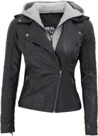 authentic lambskin leather jackets for women - premium women's leather jacket logo