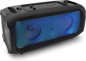 img 4 attached to Wireless Portable Bluetooth Boombox Speaker Home Audio