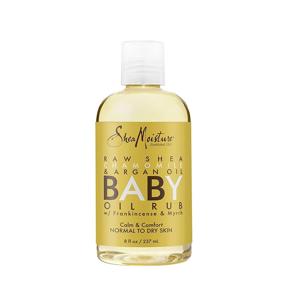 img 4 attached to 👶 Optimized Search: Shea Moisture Raw Shea Butter Baby Oil Rub