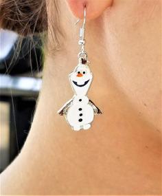 img 1 attached to ❄️ Snowman Festive Earrings