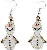 ❄️ snowman festive earrings logo