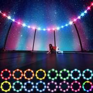 🎡 trampoline lights rope with waterproof capability: illuminate and enhance your bouncing experience! логотип