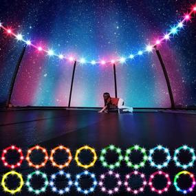 img 4 attached to 🎡 Trampoline Lights Rope with Waterproof Capability: Illuminate and Enhance Your Bouncing Experience!