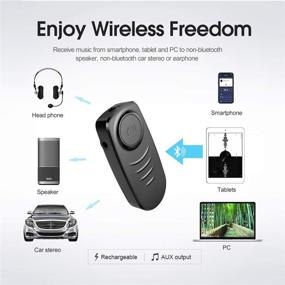 img 3 attached to 🎧 Enhance your audio experience with Flyoneer Bluetooth 5.0 Receiver for Car and Home Hi-fi Systems