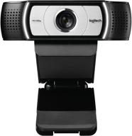 🎥 logitech c930e video webcam - 1080p hd, wide 90-degree field of view, certified for microsoft lync 2013 and skype - black logo