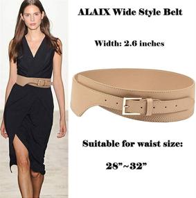 img 3 attached to ALAIX Vintage Dresses Jumpsuit Waistband Women's Accessories in Belts