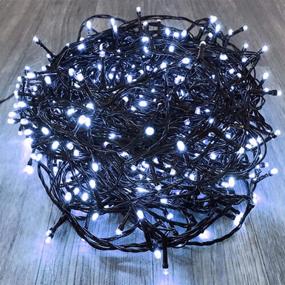 img 4 attached to KAQ- 82FT 200LED Ultra-Bright Christmas String Lights Indoor/Outdoor (Extendable) Seasonal Decor