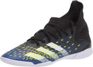 👟 adidas indoor predator soccer unisex child athletic shoes - girls' edition logo