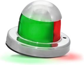 img 4 attached to 🚤 Five Oceans LED Bi-Color Combination Bow Navigation Light, Corrosion-Resistant Polycarbonate Lens, AISI316 Stainless Steel, USCG Rules, 2 Nautical Miles Visibility, FO-4512