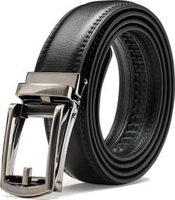 img 4 attached to 💯 Ultimate Comfort Genuine Leather Buckle Belt 13: A Perfect Accessory for Style and Durability