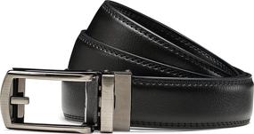 img 3 attached to 💯 Ultimate Comfort Genuine Leather Buckle Belt 13: A Perfect Accessory for Style and Durability