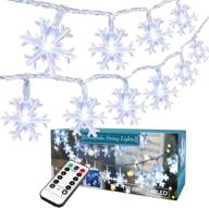 brizlabs snowflake christmas waterproof decorations логотип