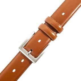 img 1 attached to 👔 Jiguoor Leather Belts: Stylish Men's Accessories for Casual and Business Attire