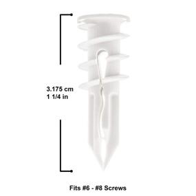 img 3 attached to ⚙️ SnapSkru Self-Drilling Glass Filled Fastener Anchors by TOGGLER