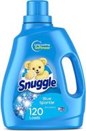 ✨ snuggle ultra liquid fabric softener - blue sparkle scent, 120 fl oz logo