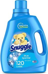 img 4 attached to ✨ Snuggle Ultra Liquid Fabric Softener - Blue Sparkle scent, 120 fl oz