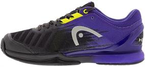 img 1 attached to HEAD Sprint Tennis Court Men Purple Men's Shoes