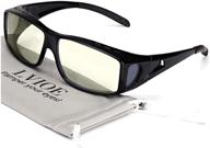 👓 lvioe fit over blue light blocking glasses: ultimate eye protection for prescription, reading, and rx eyewear logo