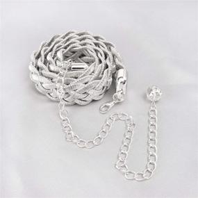 img 3 attached to SP SOPHIA COLLECTION Womens Braided Women's Accessories