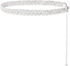 img 4 attached to SP SOPHIA COLLECTION Womens Braided Women's Accessories