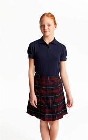 img 1 attached to 👗 Stylish French Toast Girls' Puff-Sleeve Polo – Dress Up with Elegance!