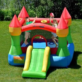 img 1 attached to 🏰 Bounceland Bounce Castle Inflatable Bouncer: Experience the Ultimate Fun!
