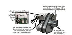 img 2 attached to 🔝 Maximize Air Flow with Tjernlund Booster Status UL 705 Listed: The Ultimate Solution for Enhanced Ventilation