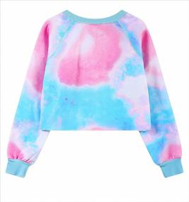 img 3 attached to 👚 Ancia Girls Teens Womens Cute Sweetshirt Pullover Sweater Long Sleeve - Stylish Comfort for Every Day