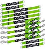 vulcan complete strap ratchet straps logo