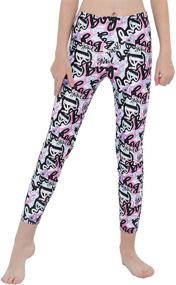 img 4 attached to Gymnastics Athletic Performance Clothing by Moily - Printed Girls' Attire