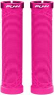 funn hilt bike grips pink logo