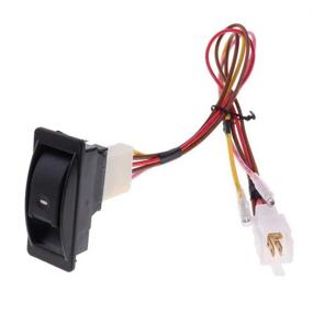 img 1 attached to Larlansz 6Pcs 12V Universal Car Power Window Switch Regulator Kits + Wiring Harness - Ideal for 2-Door Models
