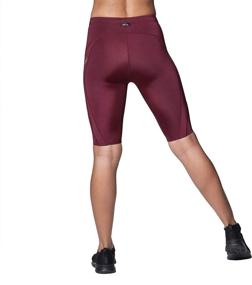 img 2 attached to 💪 Enhance Performance & Support with CW-X Women's Stabilyx Ventilator Compression Short