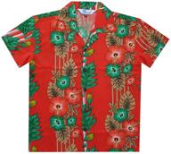 hawaiian shirts flower holiday casual boys' clothing for tops, tees & shirts logo