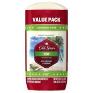 🌴 old spice men's antiperspirant and deodorant, fiji scent, coconut & tropical wood, 2.6 oz, fresher collection logo