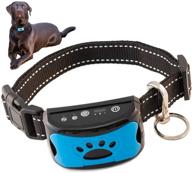 rechargeable & humane dog bark collar - vibrating bark collar with 3 modes and 7 sensitivity levels - ideal for medium & large dogs - anti barking training collar logo