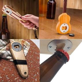 img 2 attached to 🍾 50 Set Stainless Steel Round DIY Bottle Opener Insert Kit with Screws - Premium Hardware Parts Supply