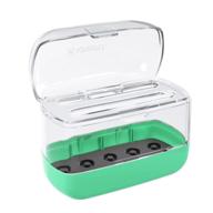 📦 green xinart organizer holder for cricut maker blades/quickswap tip/explore deepcut blade, storage case for cricut tool accessories logo