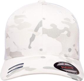 img 3 attached to Flexfit Mens Trucker Mesh Multicam Outdoor Recreation and Climbing