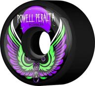 🛹 enhanced powell peralta bomber 3 skateboard wheels for optimal performance logo