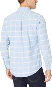 img 1 attached to 👕 Men's Long Sleeve Pocket Clothing: Regular Fit Shirts by Amazon Essentials