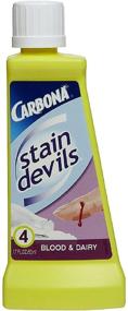img 1 attached to 🌪️ Powerful Carbona Stain Devils Formula 4 Stain Remover - Pack of 2! (Package May Vary)