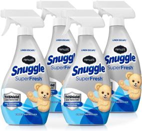 img 4 attached to 🌬️ Renuzit Snuggle Fabric Refresher - Linen Escape, 18 oz, Pack of 4 - With Advanced Odor Eliminating Technology