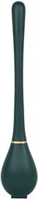 img 4 attached to 🚽 Green Magnetic Wall-Mounted Silicone Toilet Brush with Soft Plastic Head for Toilet Protection - Fashionable, Simple, and 12-inch Long Hand Guard Handle