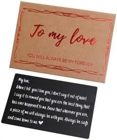 img 4 attached to Engraved Personalized Anniversary Valentines Christmas: Celebrate Love with Customized Gifts