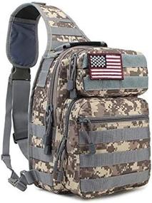 img 2 attached to Durable Shoulder Rucksack Adjustable Backpacks - ABCAMO: The Ultimate Travel Companion